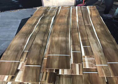 Fornirowane panele fornirowane z naturalnego drewna akacjowego do szafek Jednolity kolor