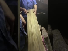 Płytka z teku w czwartym cięciu