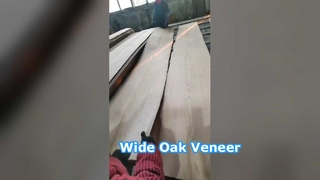 Korona forniru z amerykańskiego białego dębu, cięta korona