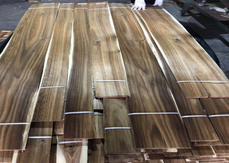 Fornirowane panele fornirowane z naturalnego drewna akacjowego do szafek Jednolity kolor